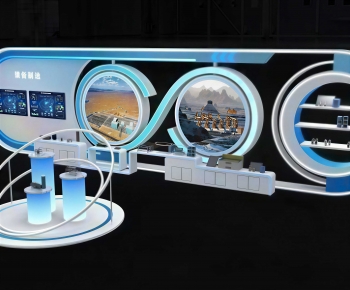 Modern Exhibition Hall-ID:174792056