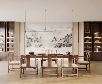 New Chinese Style Tea House-ID:899604084