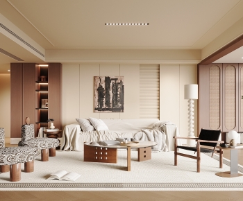 Modern A Living Room-ID:757304917