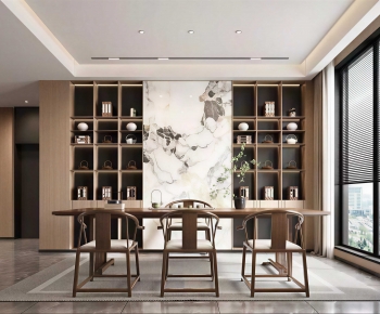 New Chinese Style Tea House-ID:157318129