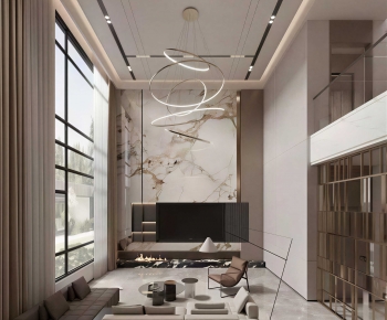 Modern A Living Room-ID:280786993