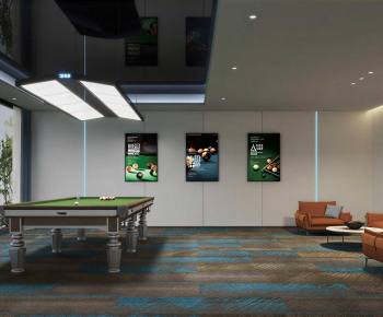 Modern Billiard Room-ID:266907935