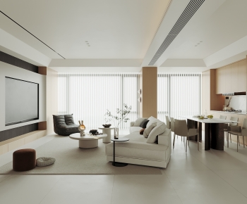 Modern A Living Room-ID:439754965