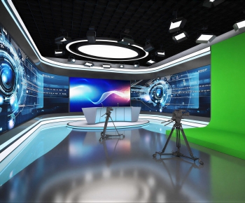 Modern Exhibition Hall-ID:133548975