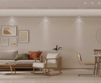 Modern A Living Room-ID:977389895