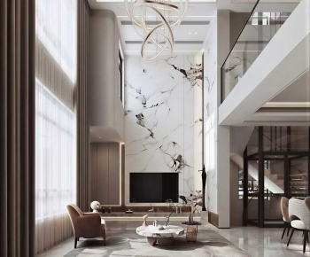 Modern A Living Room-ID:623141057