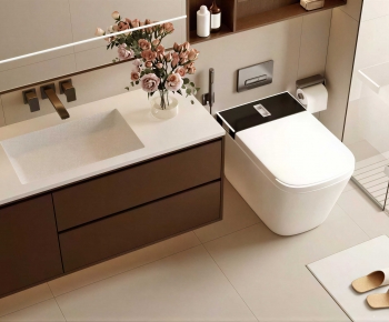 Modern Bathroom Cabinet-ID:372751956