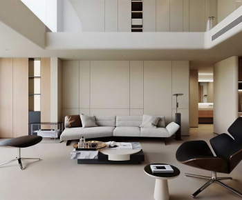 Modern A Living Room-ID:734074122