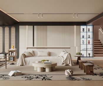 Modern A Living Room-ID:947191956