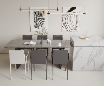 Modern Dining Table And Chairs-ID:214940071