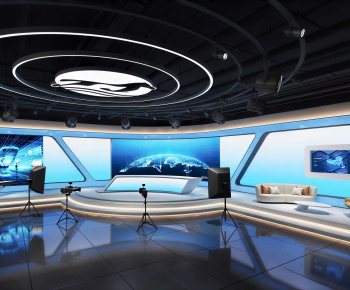 Modern Exhibition Hall-ID:288424973