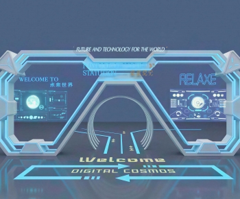 Modern Exhibition Hall-ID:670700078