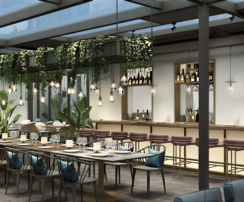 Modern Restaurant-ID:748441939