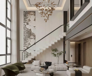 Modern A Living Room-ID:377531054