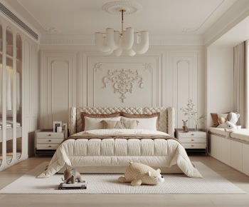 French Style Bedroom-ID:700915104