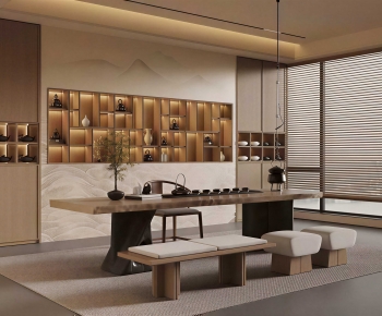 New Chinese Style Tea House-ID:976666934