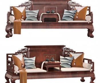 New Chinese Style A Sofa For Two-ID:339798941