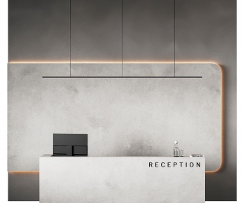 Modern Reception Desk-ID:502028943