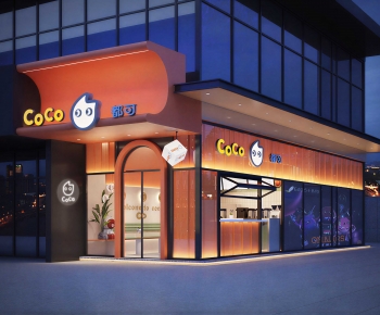 Modern Facade Element-ID:702857023