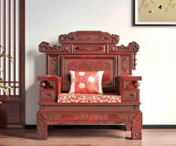 Chinese Style Single Sofa-ID:341842897