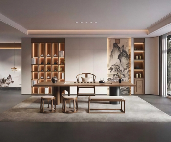 New Chinese Style Tea House-ID:778820048