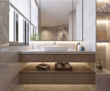 Modern Bathroom Cabinet-ID:357992892