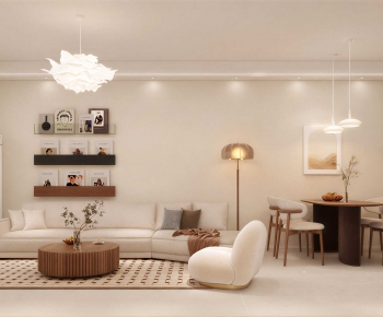 Modern A Living Room-ID:597203026