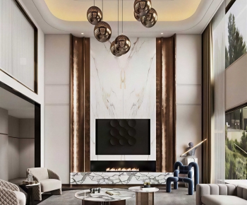 Modern A Living Room-ID:440011988