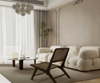 Modern A Living Room-ID:696394926