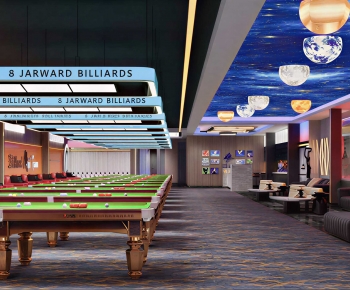 Modern Billiard Room-ID:927854067