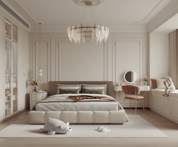 French Style Bedroom-ID:671870957