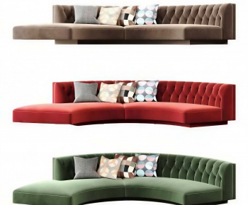 Modern Curved Sofa-ID:397183905