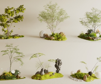 Modern Plant Landscaping-ID:643498904