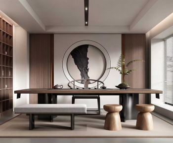 New Chinese Style Tea House-ID:855555068