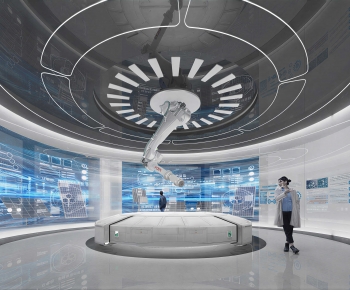 Modern Exhibition Hall-ID:202645065