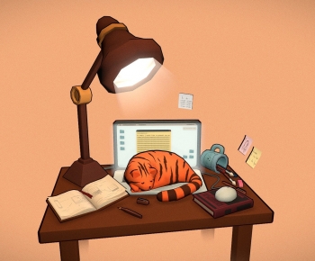 Modern Desk-ID:807670121