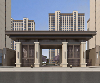 New Chinese Style Gate-ID:119712118