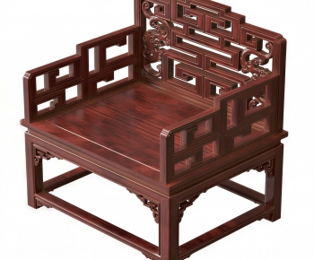 Chinese Style Single Sofa-ID:144980918