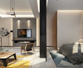 Modern A Living Room-ID:956568003