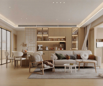 Modern A Living Room-ID:775652899