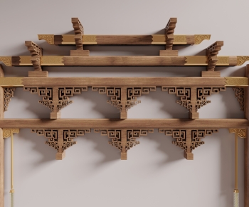 Chinese Style Building Component-ID:738599068