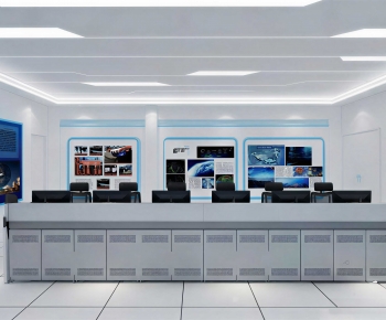 Modern Exhibition Hall-ID:753509049