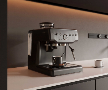 Modern Kitchen Electric Coffee Machine-ID:439990041