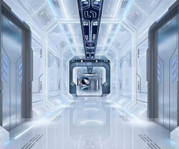 Modern Exhibition Hall-ID:175745016