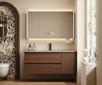 Modern Bathroom Cabinet-ID:446825983