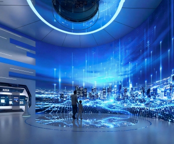 Modern Exhibition Hall-ID:478645095