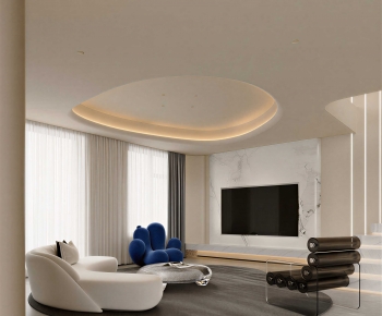 Modern A Living Room-ID:743606093