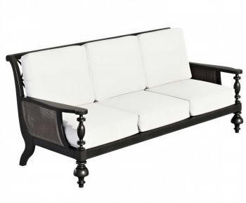 French Style Three-seat Sofa-ID:607049545