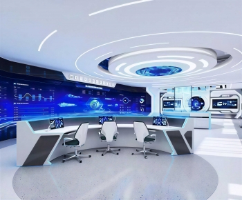 Modern Exhibition Hall-ID:464502103