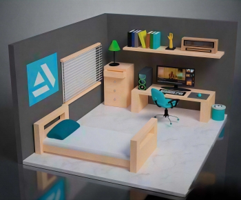 Modern Bedroom-ID:829441072